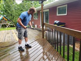 Cloute power washing services